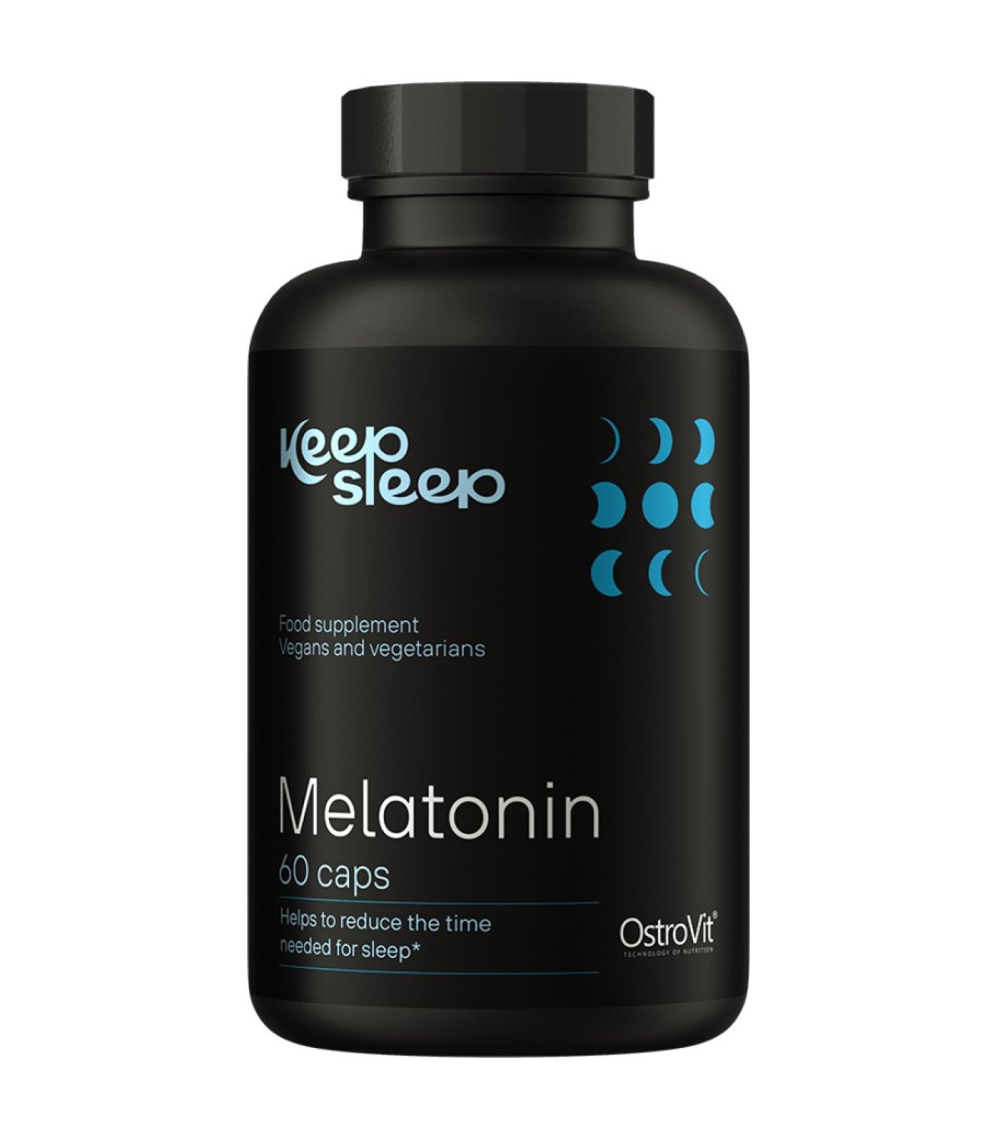 OstroVit - Melatonin 1 mg / 60 капсули, 60 дози