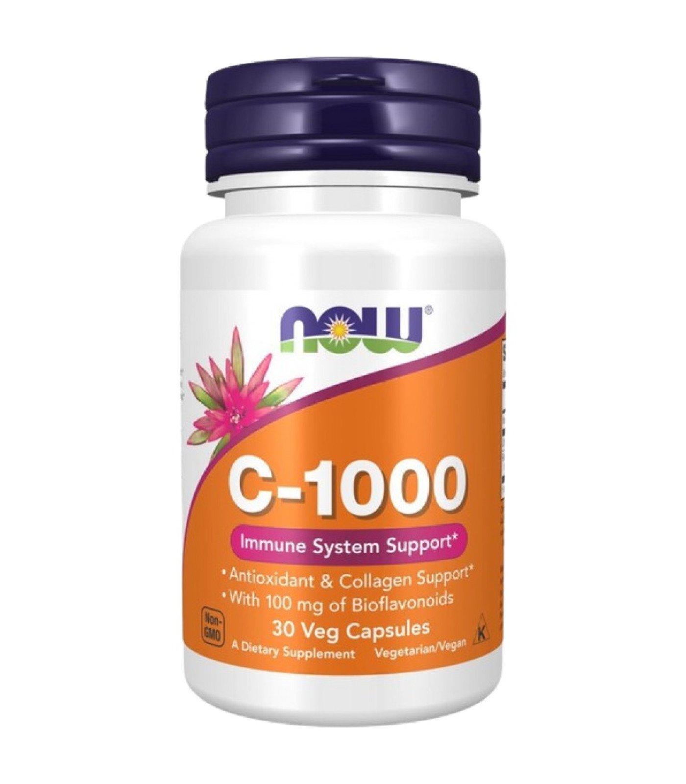 NOW Foods - Vitamin C-1000 / with Bioflavonoids (30 дози)