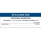 Applied Nutrition - Beta-Alanine Powder 3000 mg / 300 грама, 100 дози