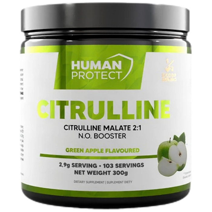 Human Protect - Citrulline Malate Powder / 300 грама, 100 дози