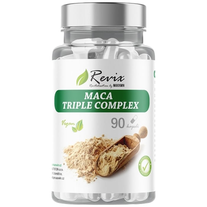 MAXXWIN - Revix Series | Maca Triple Complex 495 mg / 90 капсули, 90 дози