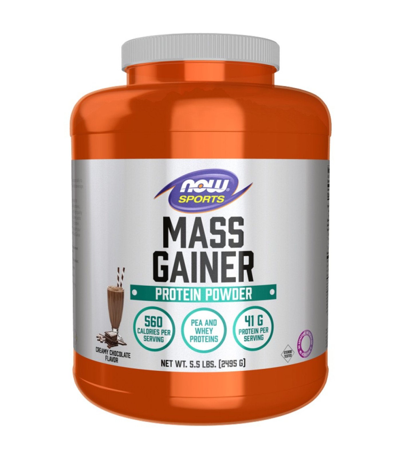 NOW Foods - Mass Gainer Powder | High Protein Gainer (18 дози)