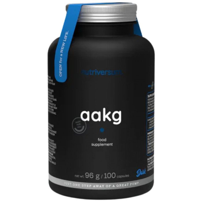 Nutriversum - AAKG 500 mg / 100 капсули, 100 дози