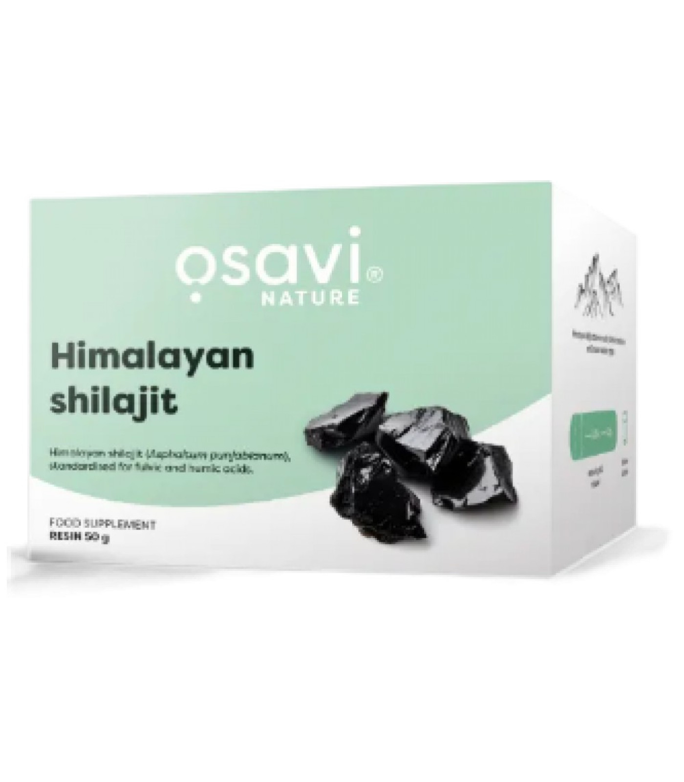 Osavi - Himalayan Shilajit 500 mg | with 40-60% Fulvic Acid / 50 грама, 100 дози