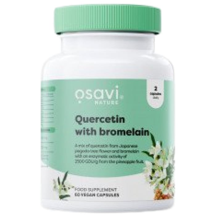 Osavi - Quercetin with Bromelain / 60 капсули, 30 дози
