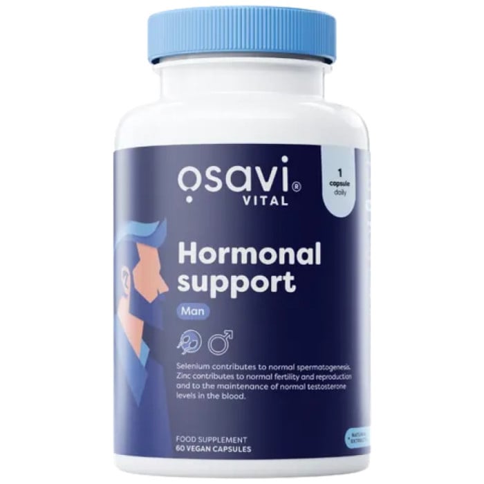 Osavi - Hormonal Support Man / 60 капсули, 60 дози