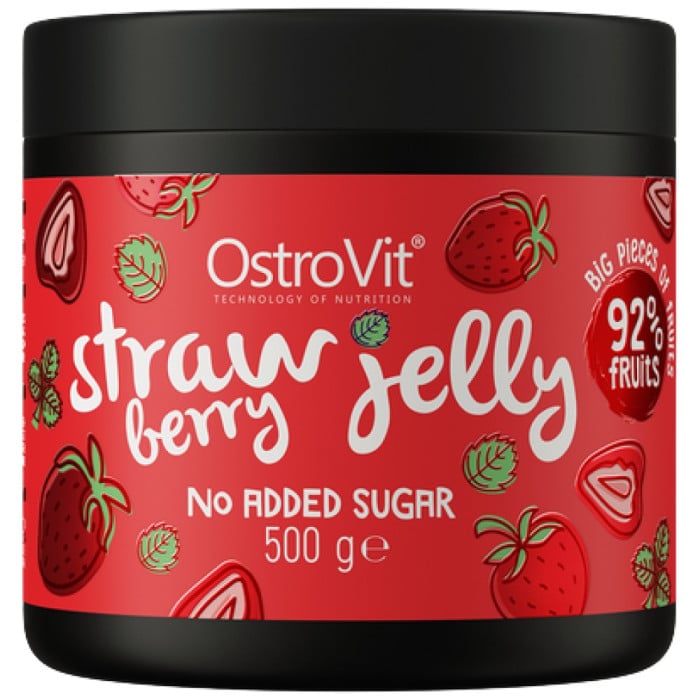 OstroVit - Strawberry Jelly | 92% Real Fruits ~ No Added Sugar / 500 грама