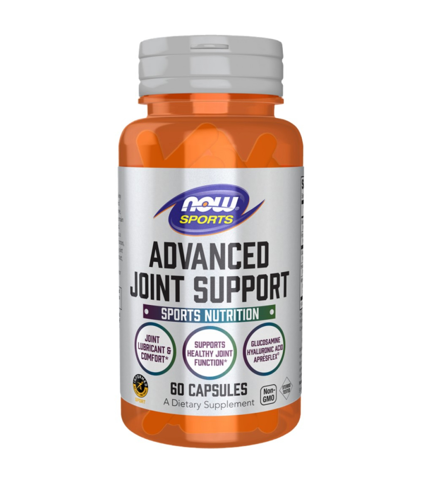 NOW Foods - Advanced Joint Support | Glucosamine, Hyaluronic & AprèsFlex® Boswellia (60 дози)