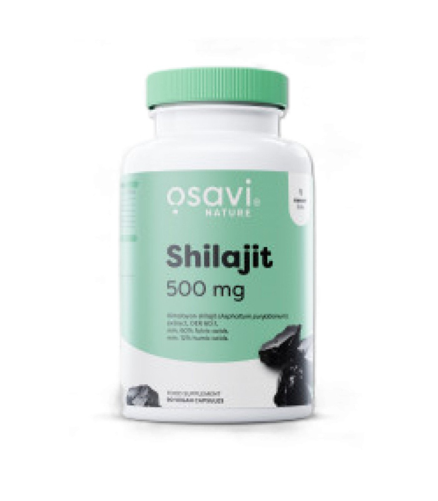 Osavi - Shilajit 500 mg | 60:1 Extract with 60+% Fulvic Acids (90 дози)