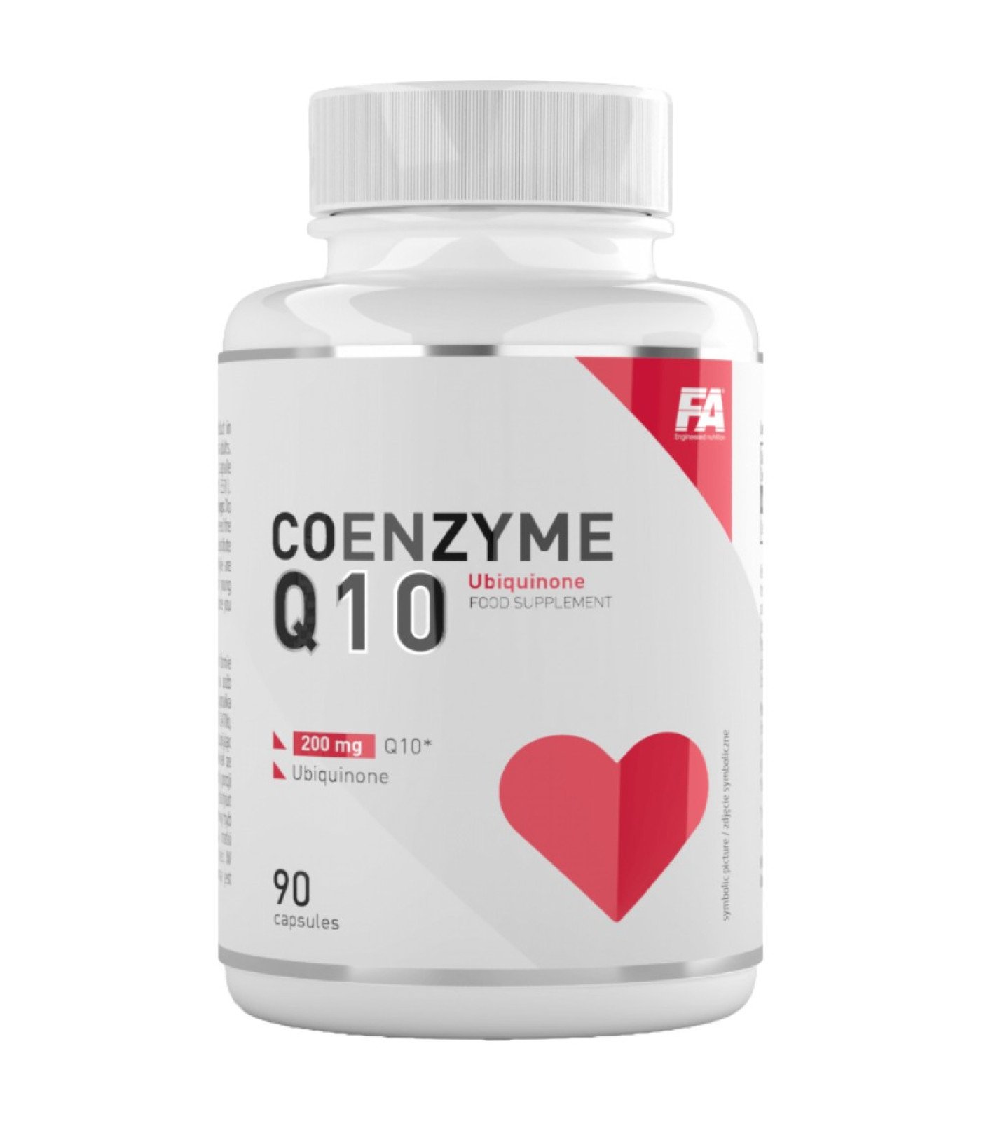FA Nutrition - Coenzyme Q10 Ubiquinone 200 mg (90 дози)