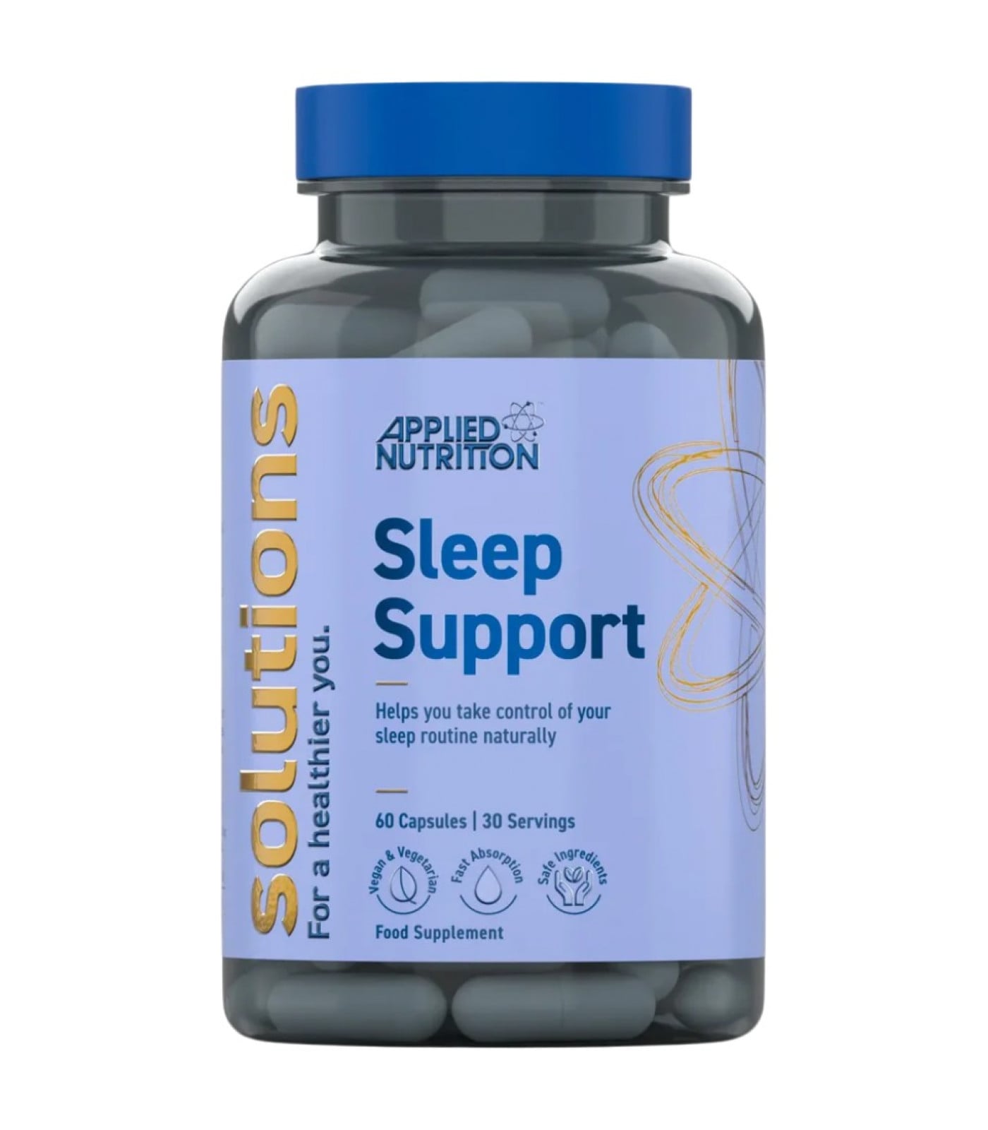 Applied Nutrition - Solutions Sleep Support | with Lion's Mane, Ashwagandha & L-Theanine (30 дози) Applied Nutrition - Solutions Sleep Support | with Lion's Mane, Ashwagandha & L-Theanine (30 дози)
