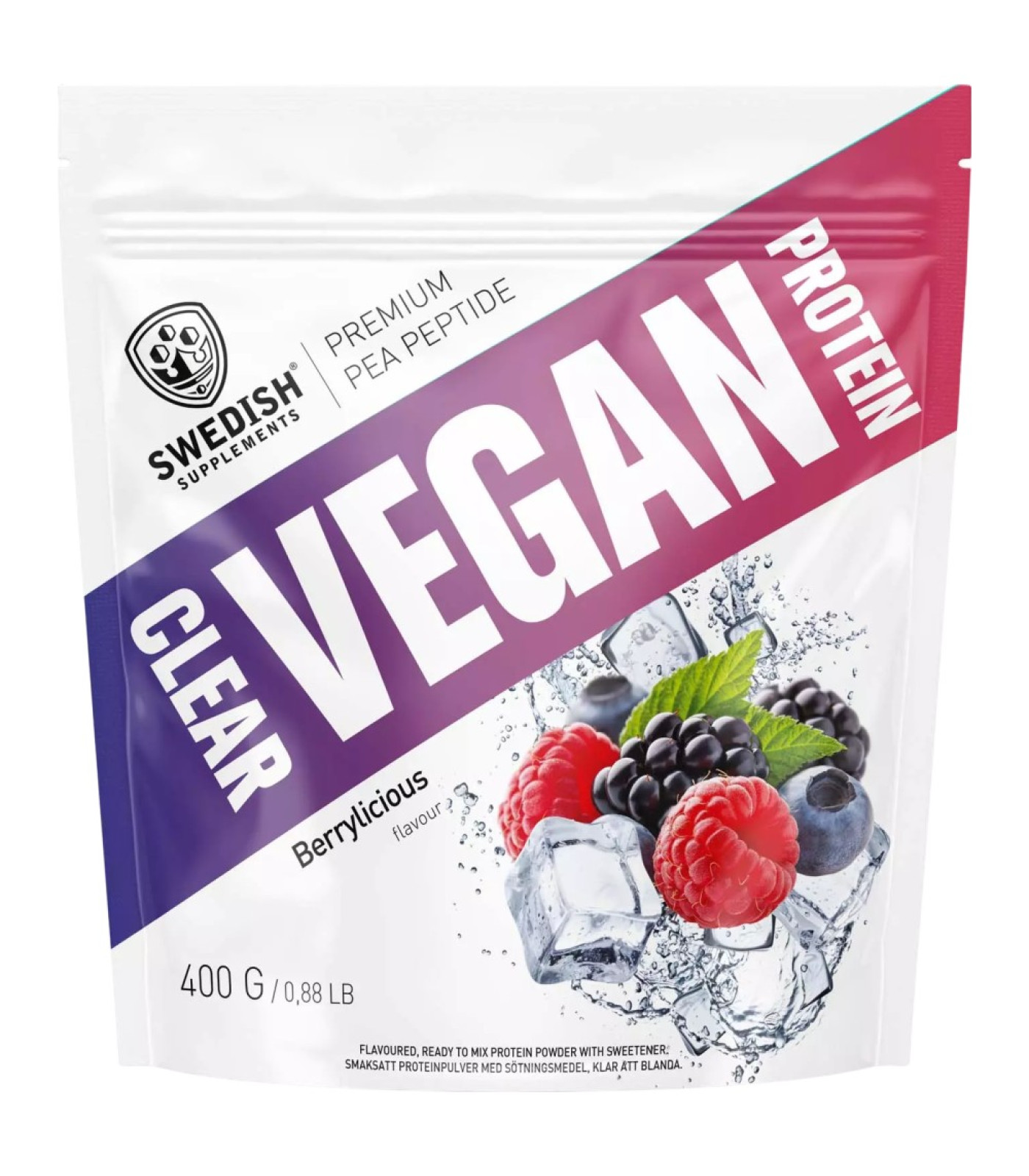 SWEDISH Supplements - Clear Vegan Protein (25 дози)
