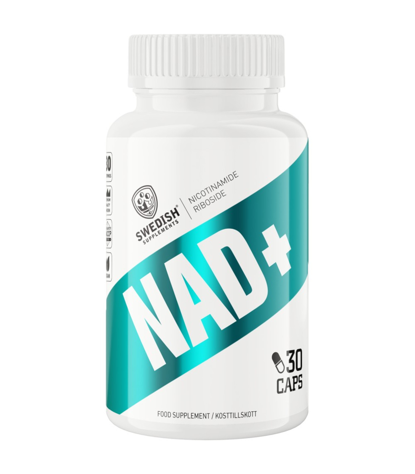 SWEDISH Supplements - NAD+ 300 mg (30 дози)