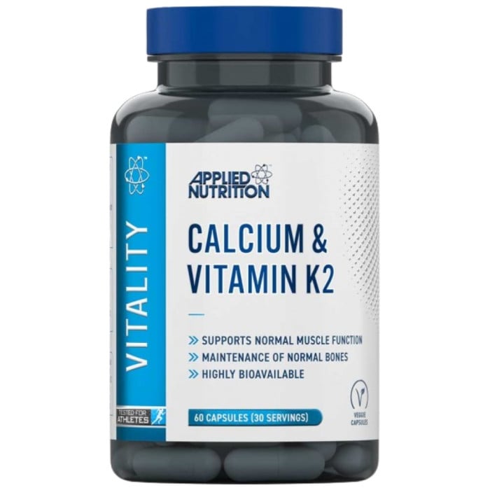Applied Nutrition - Calcium & Vitamin K2 (30 дози) / 60 капсули