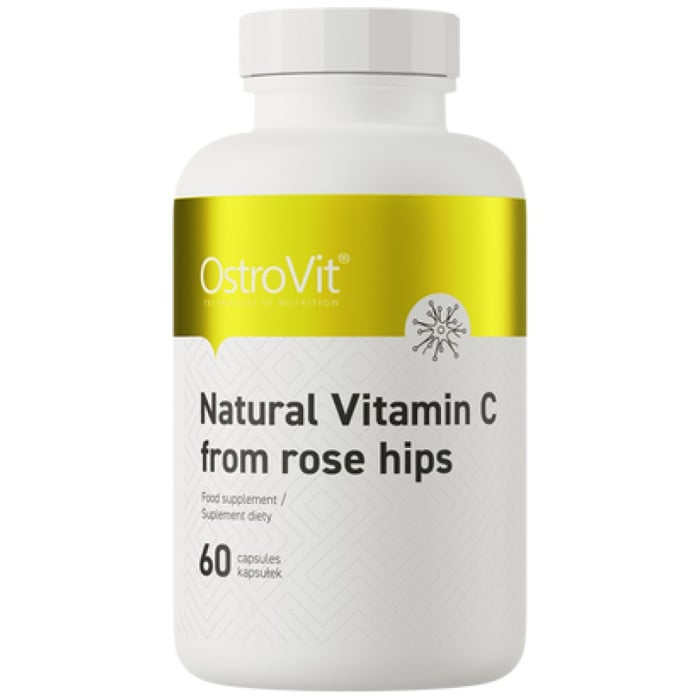 OstroVit - Natural Vitamin C 1000 mg | from Rose Hips (60 дози)