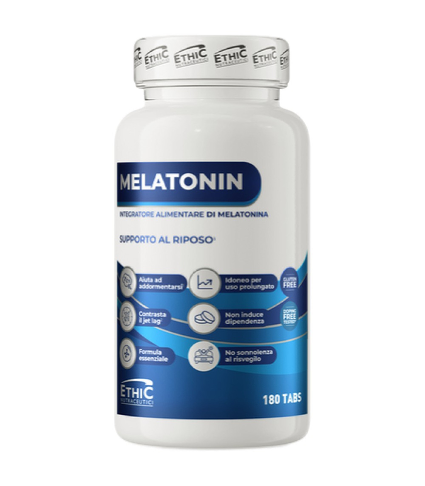 EthicSport - Melatonin 1 mg (180 дози)