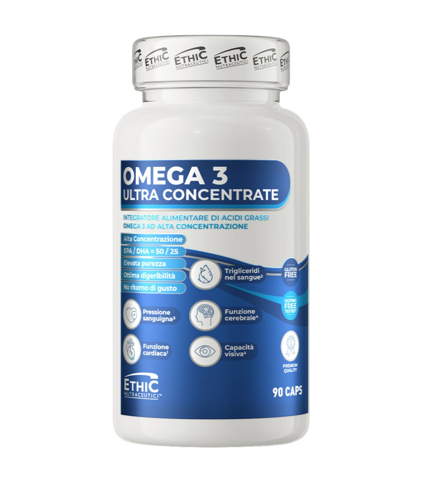 EthicSport - Omega 3 Ultra Concentrate (90 дози)