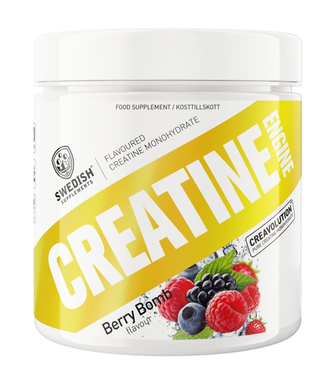 SWEDISH Supplements - Creatine Engine | with Creavolution Micronized Creatine (50 дози)