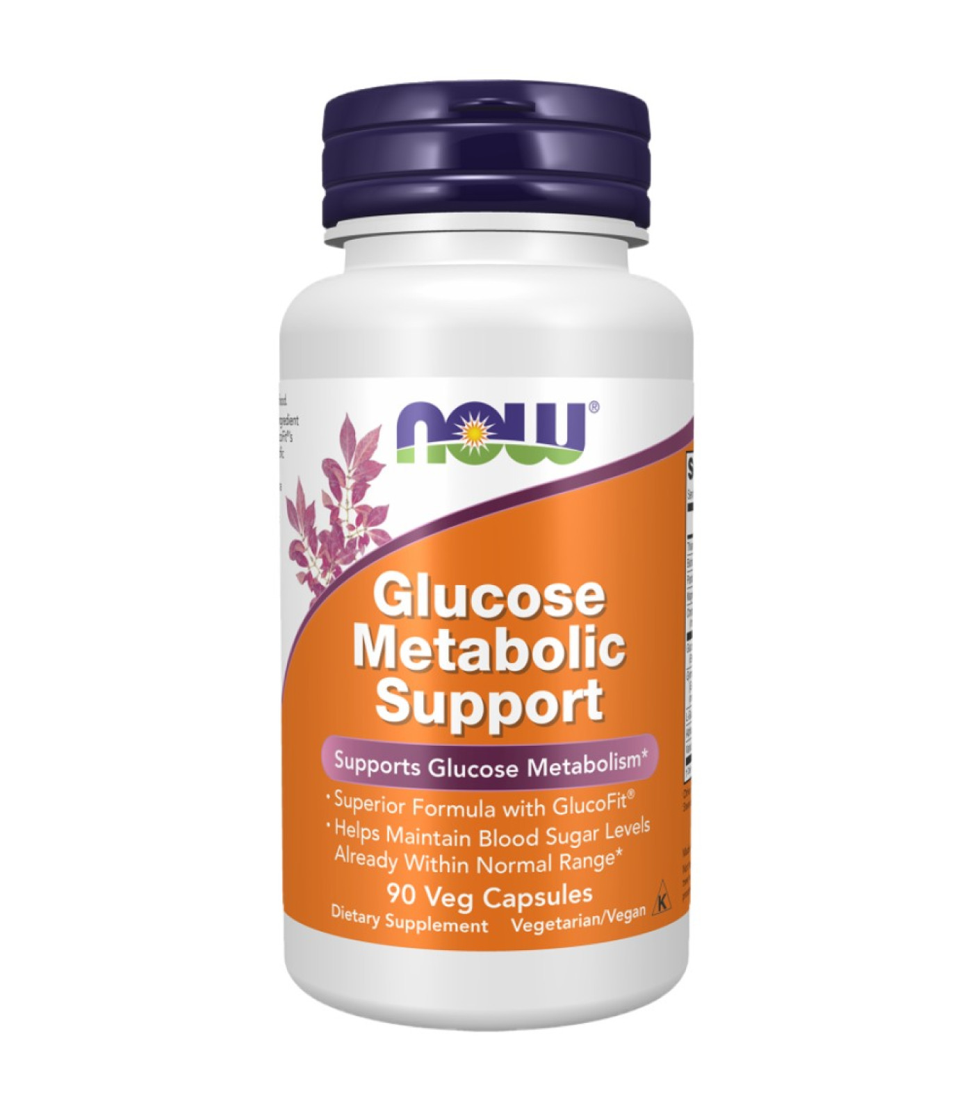 NOW Foods - Glucose Metabolic Support | with Banaba, Gymnema, Alpha Lipoic Acid & ChromeMate® (90 дози) NOW Foods - Glucose Metabolic Support | with Banaba, Gymnema, Alpha Lipoic Acid & ChromeMate® (90 дози)