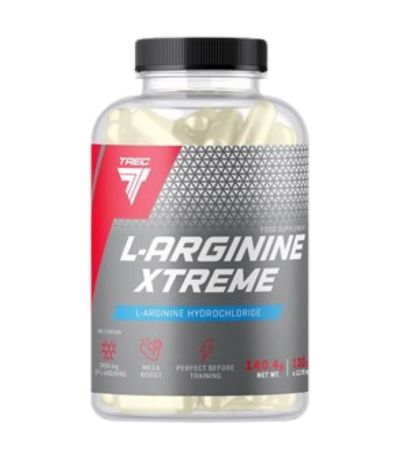 Trec Nutrition - L-Arginine Xtreme 1220 mg (60 дози) / 120 капсули