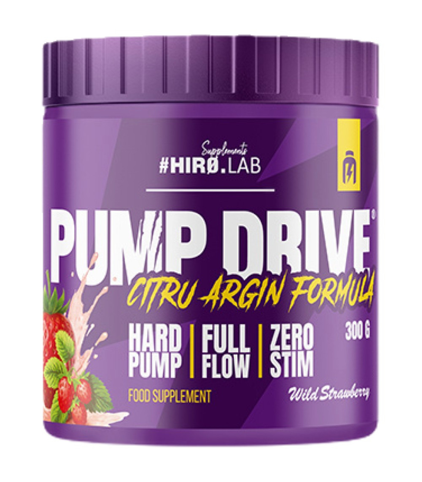 Hero.Lab - Pump Drive | Citrulline Malate & L-Arginine Powder (30 дози) / 300 грама Hero.Lab - Pump Drive | Citrulline Malate & L-Arginine Powder (30 дози) / 300 грама