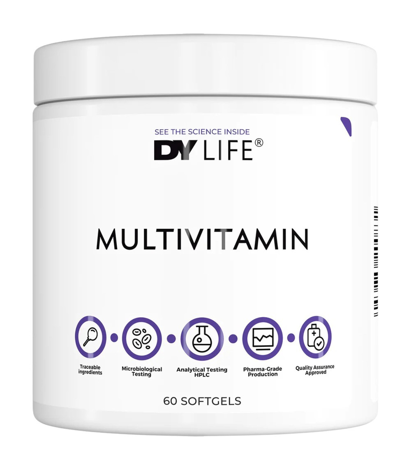 Dorian Yates Nutrition - DY Life Multivitamin (30 дози) / 60 Гел капсули