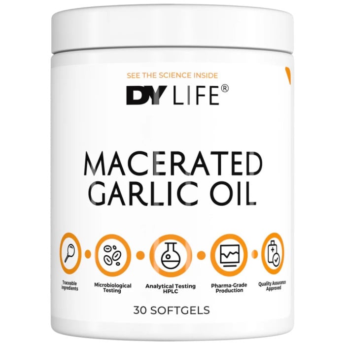 Dorian Yates Nutrition - DY Life Macerated Garlic Oil (30 дози) / 30 Гел капсули
