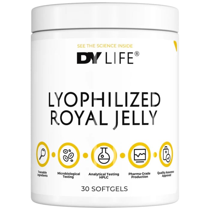 Dorian Yates Nutrition - DY Life Lyophilized Royal Jelly 334 mg (30 дози) / 30 Гел капсули
