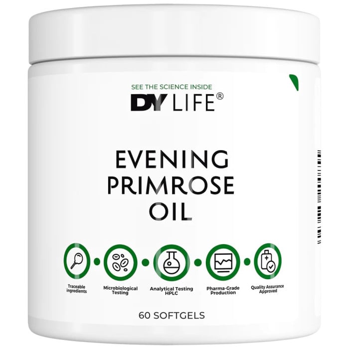 Dorian Yates Nutrition - DY Life Evening Primrose Oil 1000 mg (60 дози) / 60 Гел капсули
