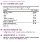 Dorian Yates Nutrition - DY Life Cod Liver Oil 408.8 mg | with Vitamin A & D3 (60 дози) / 60 Гел капсули Dorian Yates Nutrition - DY Life Cod Liver Oil 408.8 mg | with Vitamin A & D3 (60 дози) / 60 Гел капсули