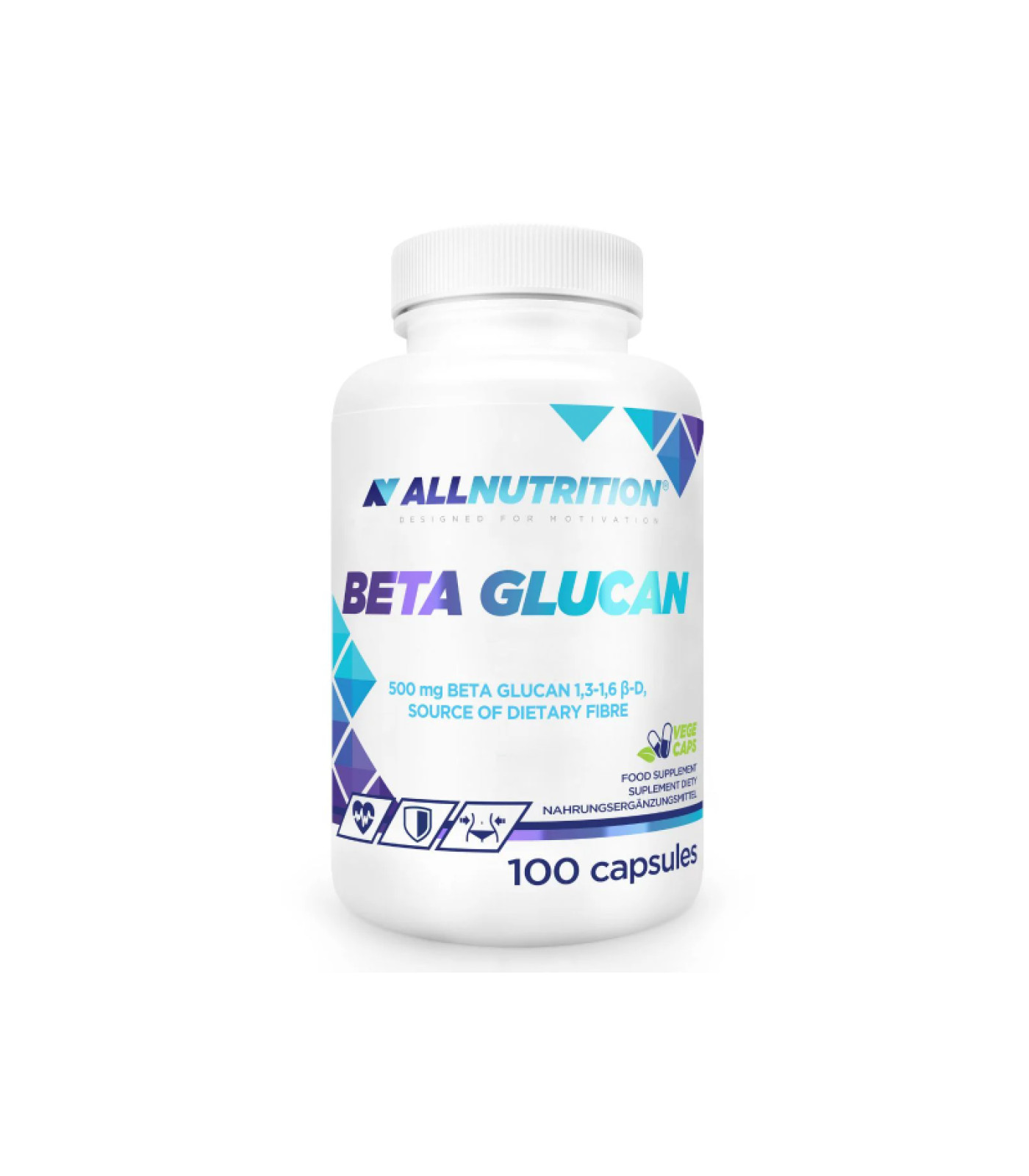 Allnutrition Beta Glucan - Бета Глюкан, Разфасовка 100 caps Allnutrition Beta Glucan - Бета Глюкан, Разфасовка 100 caps