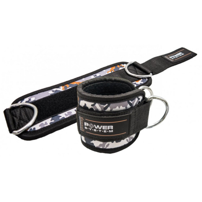 Power System Ankle Straps Camo - Brown - Каишки за Глезен, Цвят Кафяв
