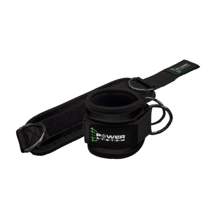 Power System Ankle Straps Gym Guy - Green - Каишки за Глезен, Цвят Зелен