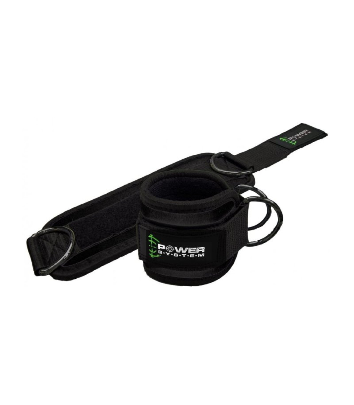 Power System Ankle Straps Gym Guy - Green - Каишки за Глезен, Цвят Зелен