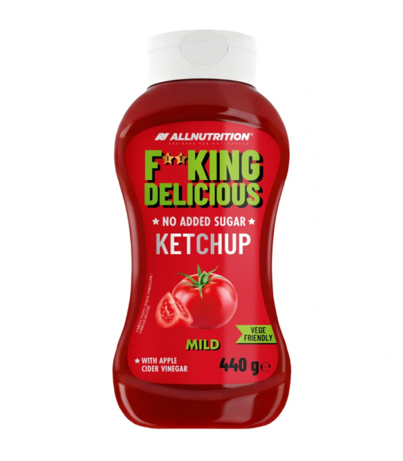 Allnutrition F**king Delicious Ketchup Mild - Диетичен Сос, Разфасовка 440ml Allnutrition F**king Delicious Ketchup Mild - Диетичен Сос, Разфасовка 440ml