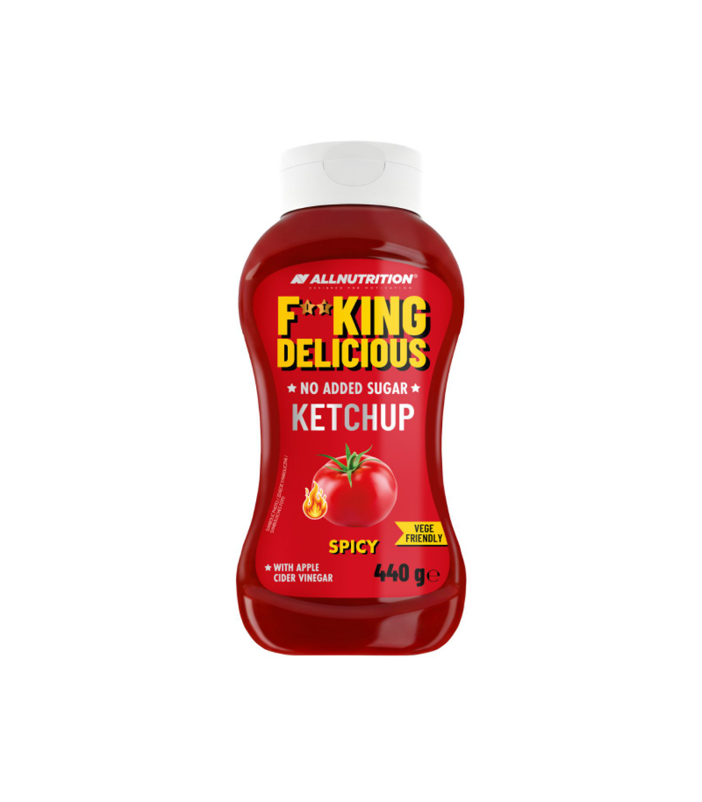 Allnutrition F**king Delicious Ketchup Spicy - Диетичен Сос, Разфасовка 440ml