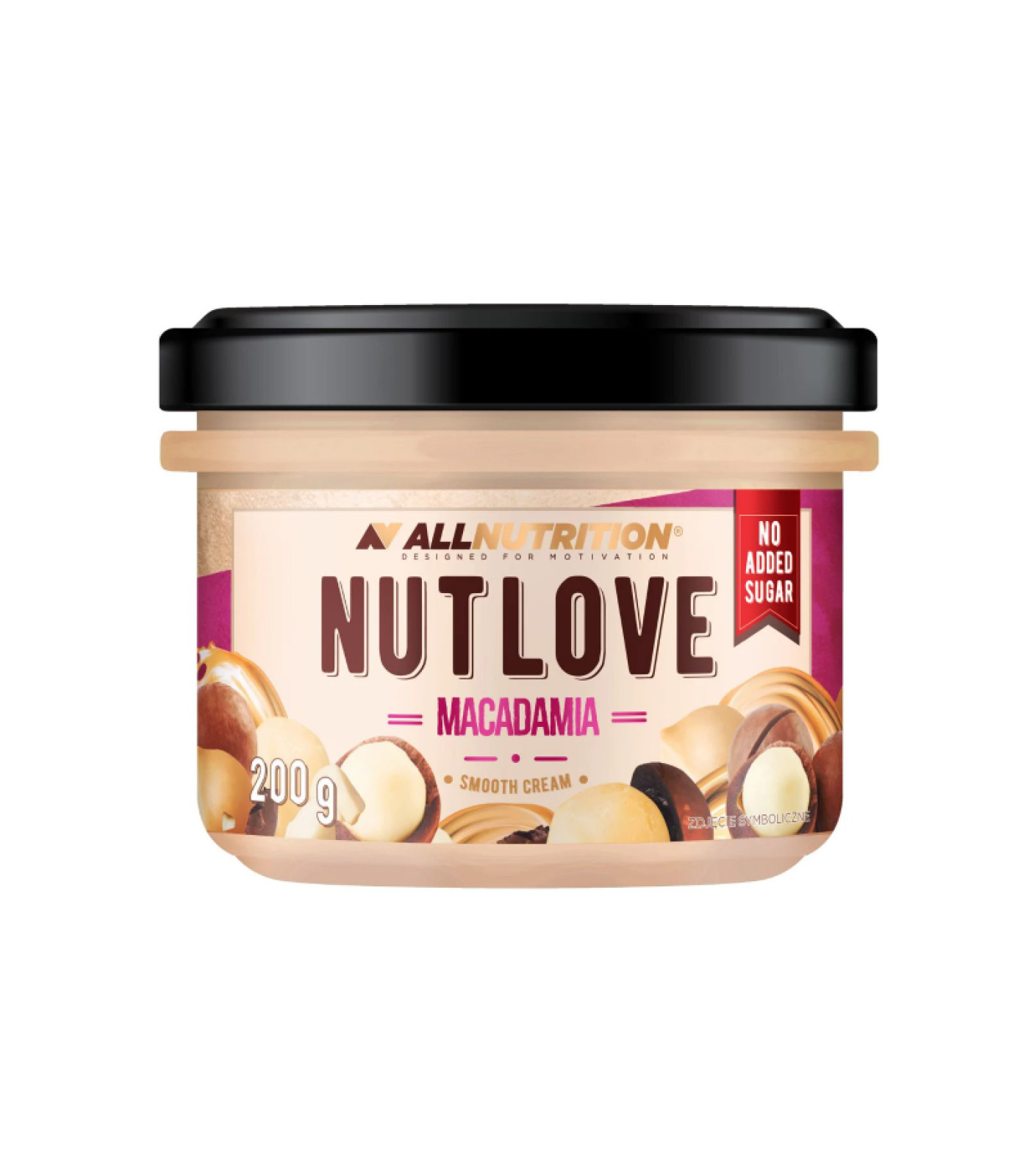 Allnutrition F**King Nutlove Cream - Macadamia - Диетичен Крем, Разфасовка 200g