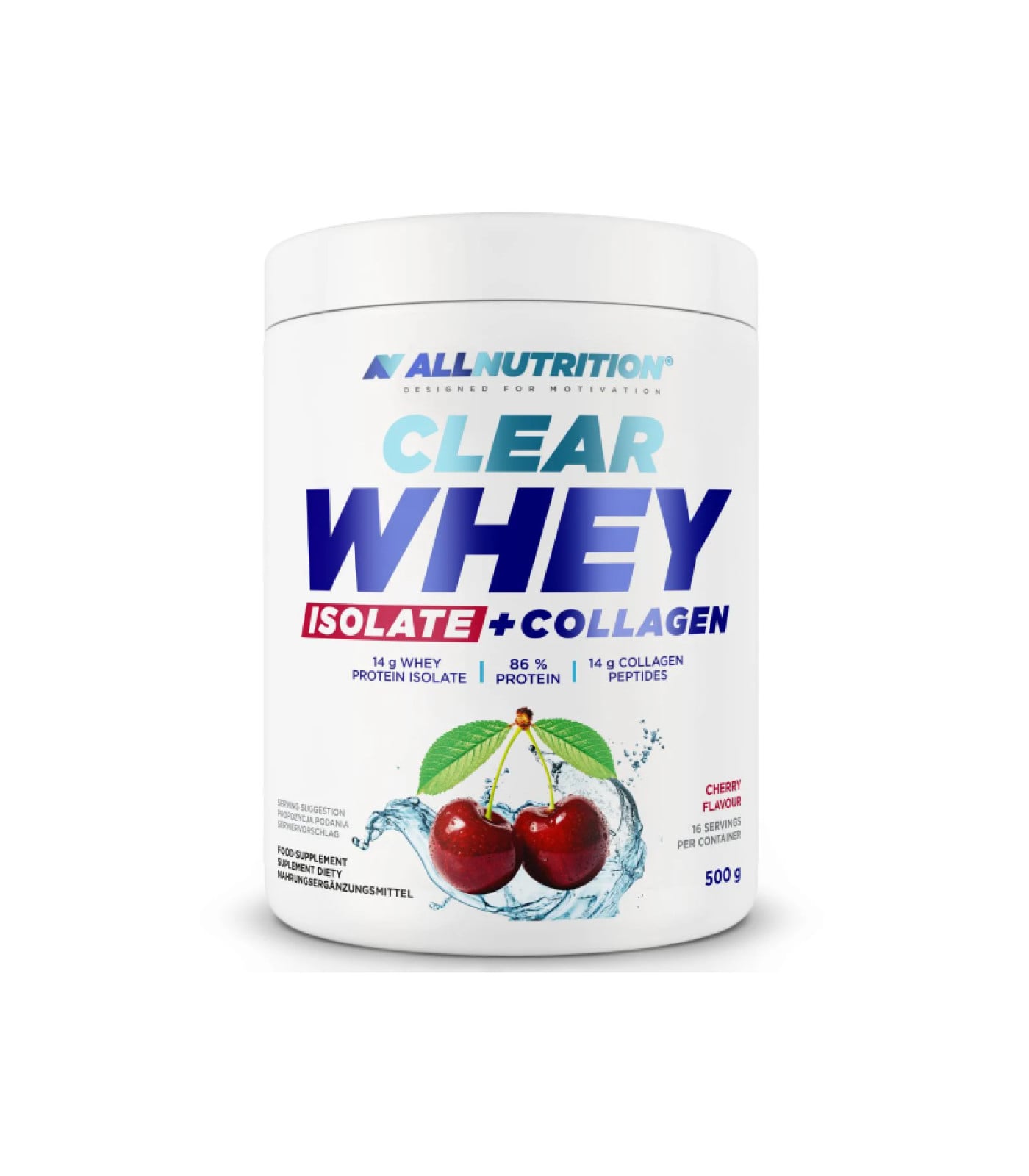 Allnutrition Clear Whey Isolate + Collagen - Протеин Изолат + Колаген, Разфасовка 500g Allnutrition Clear Whey Isolate + Collagen - Протеин Изолат + Колаген, Разфасовка 500g