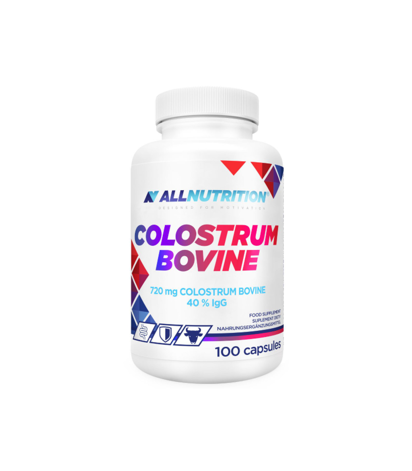 Allnutrition Colostrum Bovine - Коластра, Разфасовка 100 caps