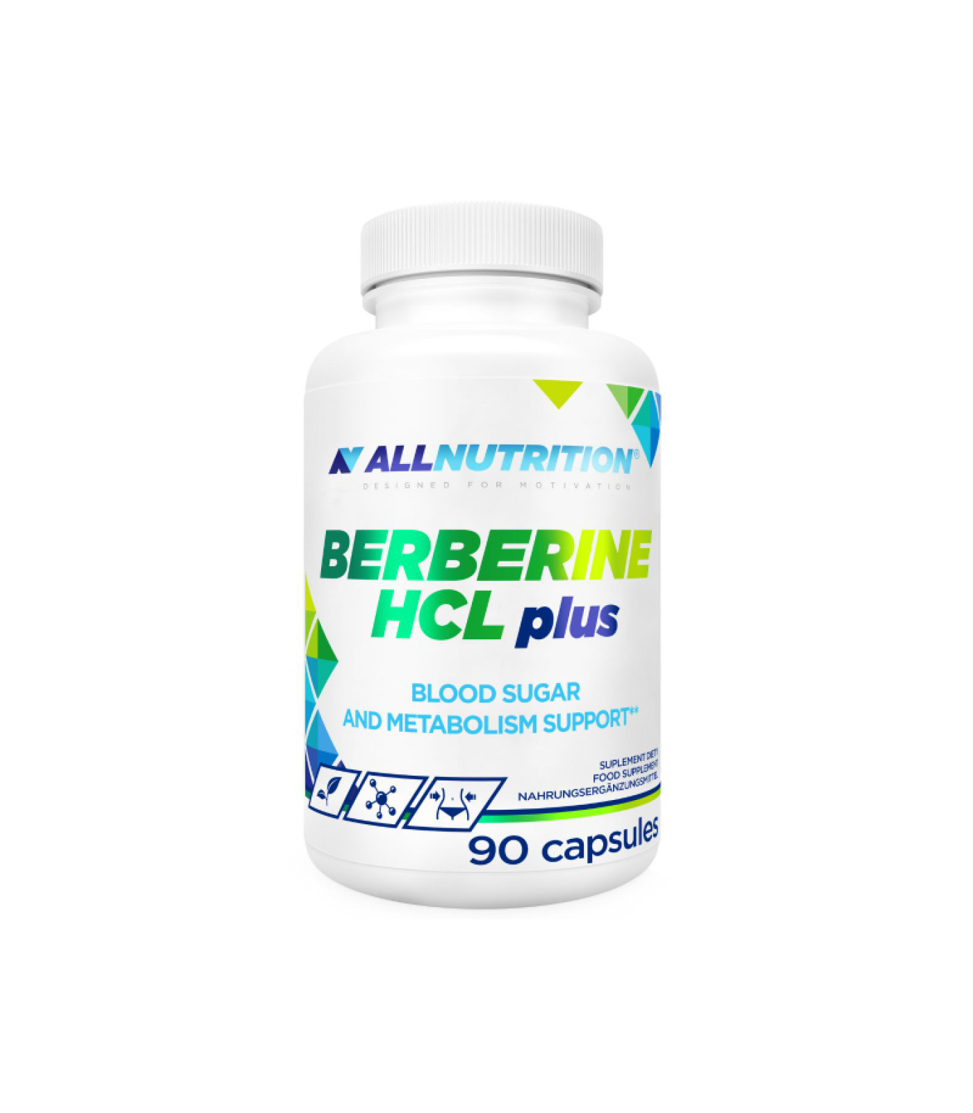 Allnutrition Berberine HCL Plus - Берберин, Разфасовка 90 caps