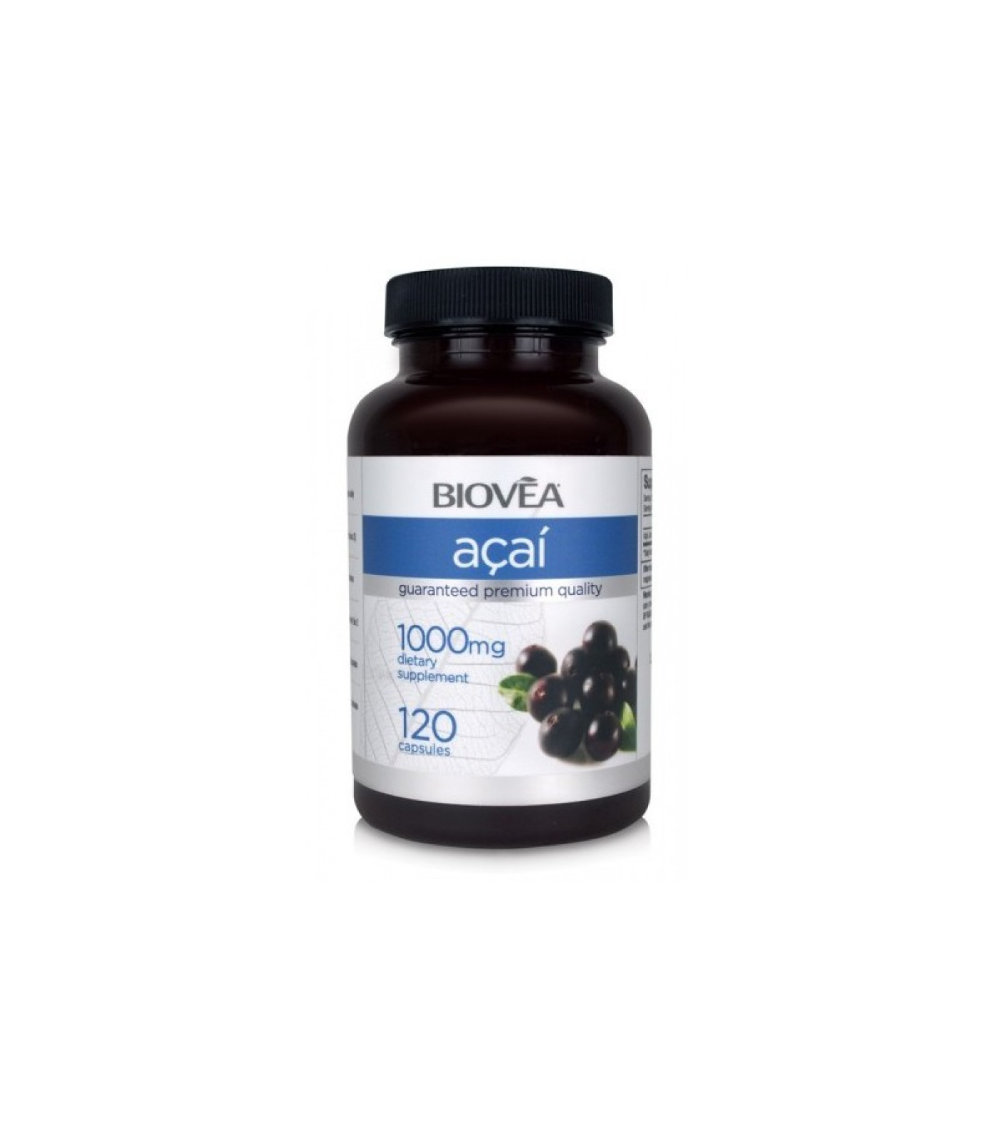 Biovea Acai Berry 1000mg - Акай, Разфасовка 120 caps