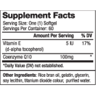 Biovea CoQ10 100mg, Разфасовка 60 caps