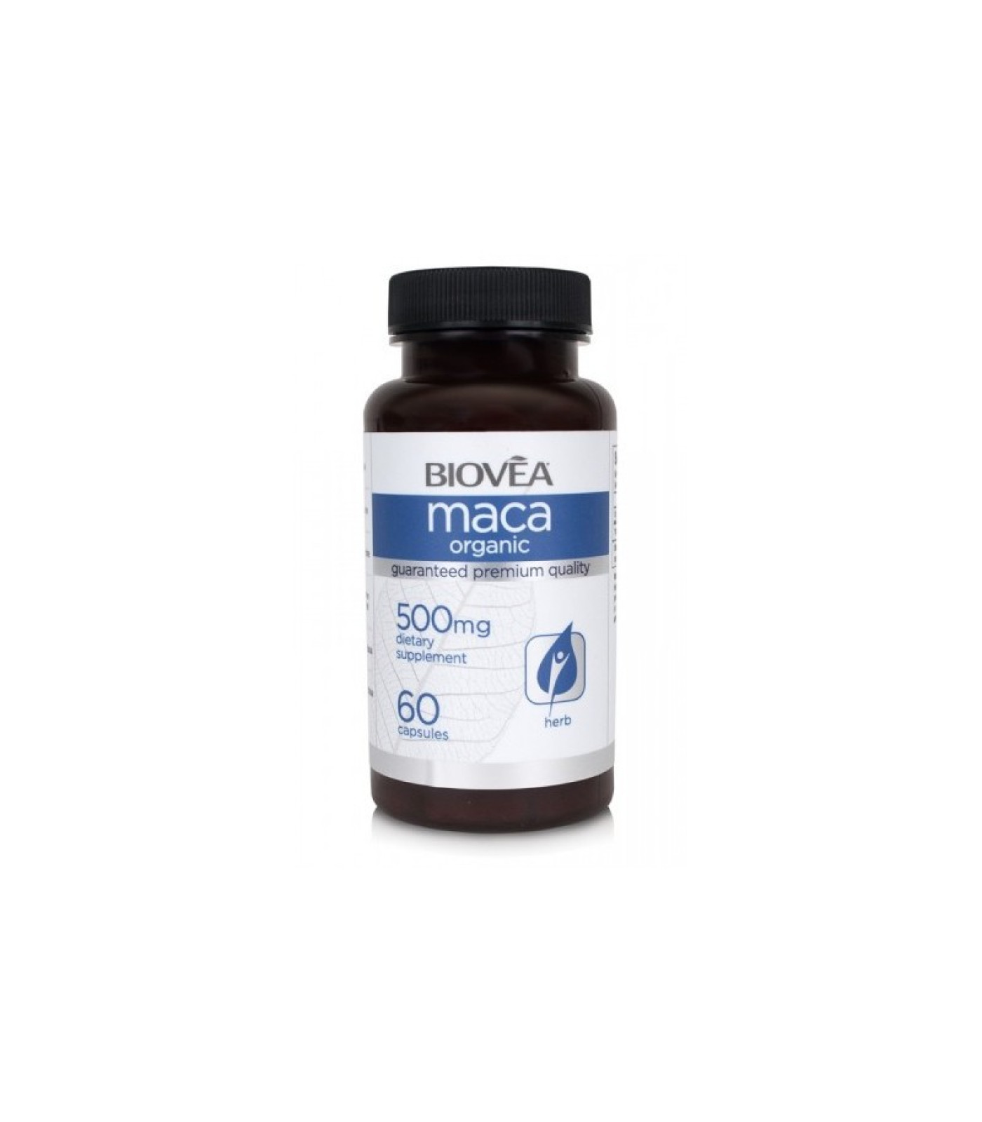 Biovea MACA Organic 500mg, Разфасовка 60 caps