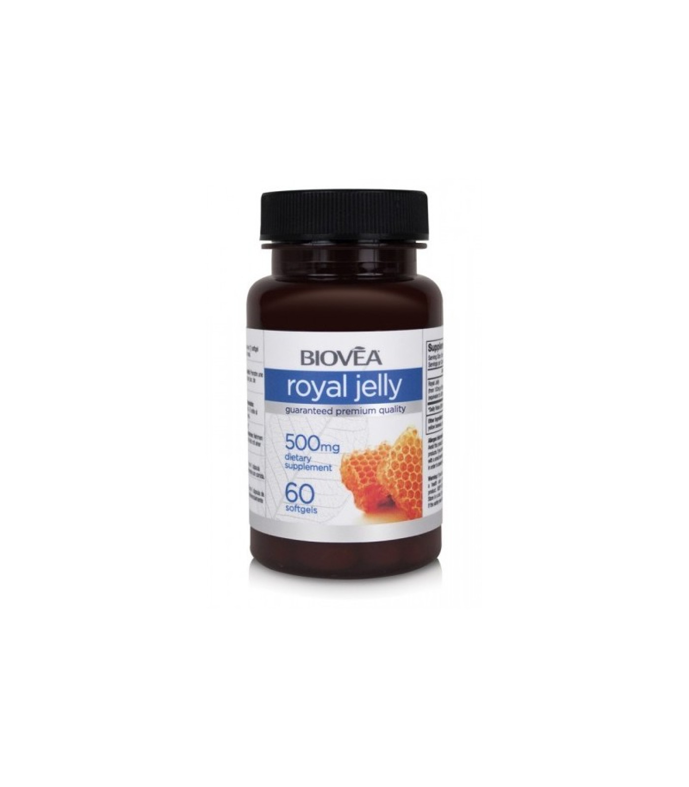 Biovea Royal Jelly 500mg - Пчелно Млечице, Разфасовка 60 sgels