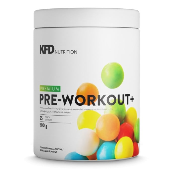 KFD Premium Pre Workout+ - Азотен Бустер, Разфасовка 0.500kg