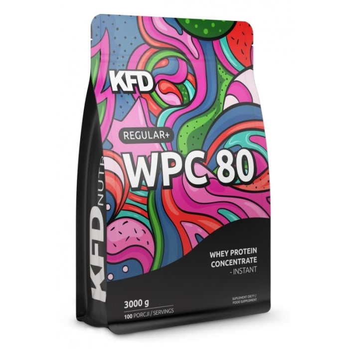 KFD Regular+ WPC 80 - Суроватъчен Протеин, Разфасовка 3.000kg