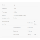 Allnutrition Glutamine Recovery Amino - Глутамин, Разфасовка 250g