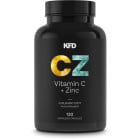 KFD Vitamin C + Zinc - Витамин C + Цинк, Разфасовка 120 caps