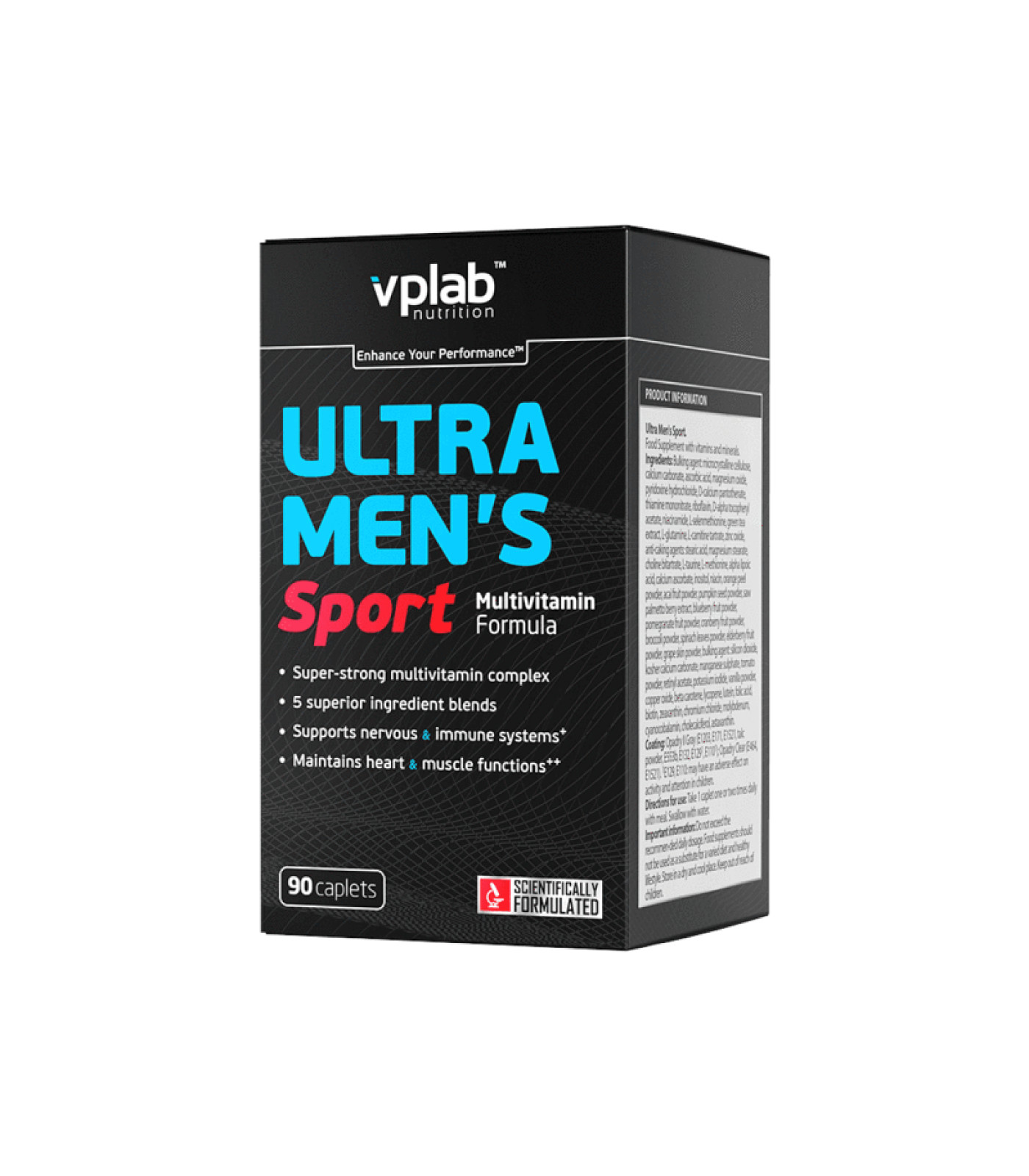 VPLab Ultra Men`s Sport Multivitamin - Мултивитамини, Разфасовка 90 caps