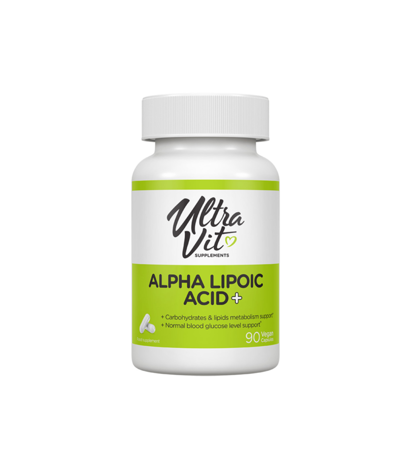 UltraVit Alpha Lipoic Acid+ - Алфа Липоева Киселина, Разфасовка 90 vcaps